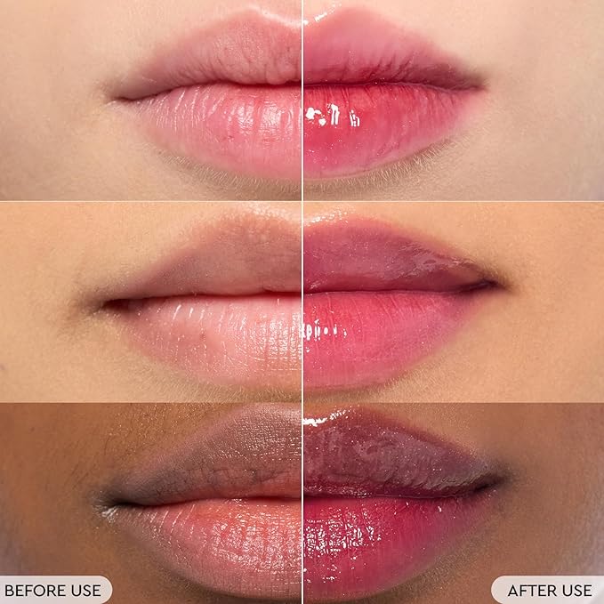 HERA Sensual Tinted Shine Lip Serum #55 PURPLE RUM | Weightless Sleek Shine, Transfer-Resistant Color, 12-Hour Soft Lip Stain Oil, Double Hydration wih Hyaluronic Acid, High-Gloss Finish, 0.30 oz.