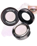 Chameleon Duochrome Glitter Eyeshadow Palette, Holographic Shimmer Single Eye Shadow Palettes, Color Shift Sparkle Iridescent, Multichrome Metallic Eye Brightener Highlighter Makeup-01 Frozen Aurora