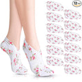 12 Pairs Moisturizing Socks Overnight for Dry Feet Spa Lotion Sleeping Socks Cosmetic Moisturizing Dry Feet Healing Care for Cracked Skin Women Men
