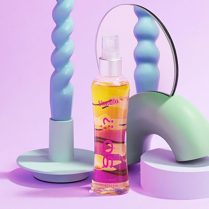 So…? Red Velvet Body Mist - Fruity, Floral, Vanilla Perfume for Women - 6 Hour Wear Body Spray for Women - Cruelty Free - 3.5 oz