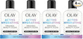 Olay Face Moisturizer, Active Hydrating Beauty Fluid Lotion, Original Facial Moisturizer, 4 Oz. (Pack of 4)
