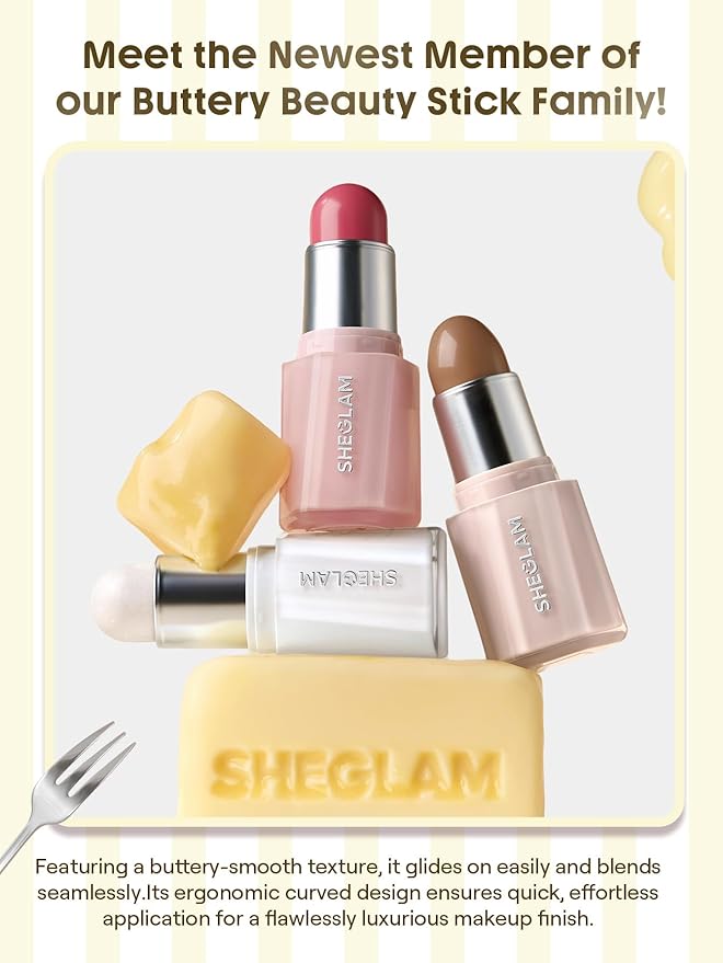SHEGLAM Buttery Buff Contour & Bronzer Stick-Warm Honey