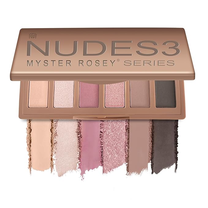 MYSTER ROSEY 6 Colors Eyeshadow Palette (nude pink)