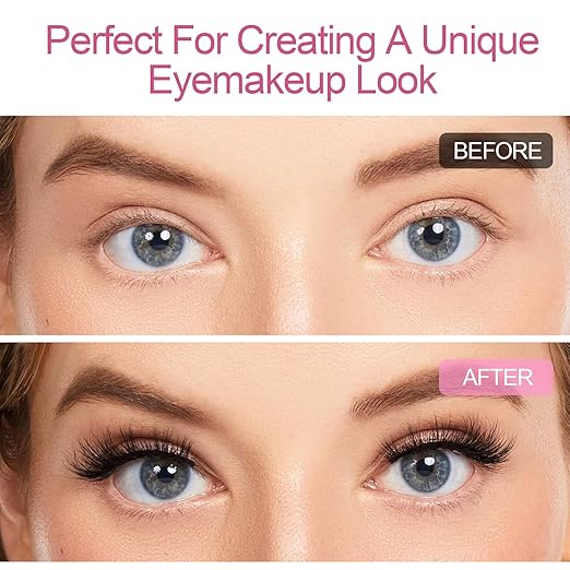 Lash Glue DIY Lash Cluster Glue for Lashes Clusters Latex-Free Waterproof Latex-Free Eyelash Glue 10ml for Self-Application at Home 2-in-1 Lash Bond and Seal Long-Lasting 48-72H