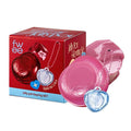 fwee Glowy Jelly Pot + Keychain SET | Dewy Jelly Lip & Blush Color, Tinted Glow Jelly Balm, Dewy Buildable Finish – Sweets (Bubblegum Pink) | 0.14 oz