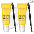 2 Pack Brow Styling Spiking Glue - Clear Eyebrow Setting Gel, 24HR Waterproof & Sweat-Proof Hold, Flawless Natural Look, Ideal for Salon & Home Use