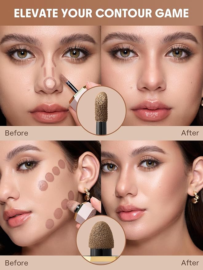 SHEGLAM Precision Sculpt Liquid Contour Duo-Stone