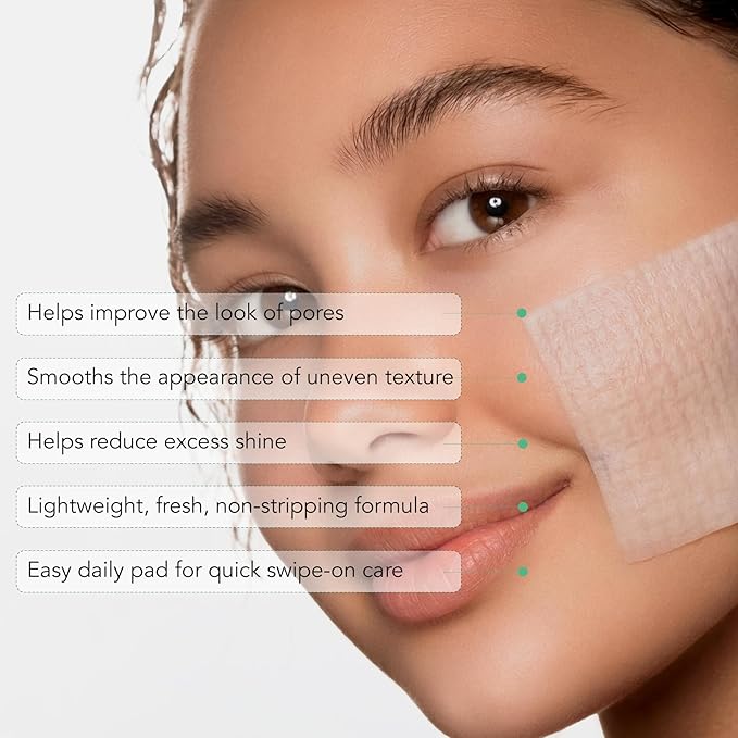 LEADERS Pore Tightening Toner Pad - Triple-Action Pore Improvement Skin Elasticity| Vegan-Certified | Clinically Proven Efficacy | Korean Skincare 50 Pads x 170ml