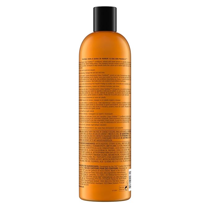 TIGI Bed Head Urban Antidotes Colour Goddess Shampoo and Conditioner Set for Dyed Hair, Color Protectant Hair Care Duo, 25.35 fl oz.(Pack of 4)