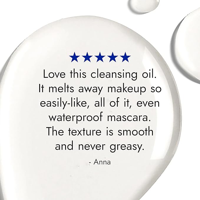 SEKKISEI Treatment Cleansing Oil, Face Cleanser & Makeup Remover, Hydrating Japanese Facial Skincare with Job’s Tears Extract for Glowing, Radiant, Clear Skin, All Skin Types, 10.1 oz