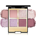 CAKAILA 4 Colors Eyeshadow Makeup Palette,Nude Pink Purple Natural Neutral Nude Eye Shadow Palette with Mirror,Long Lasting Naturing-Looking,Waterproof,Travel Size