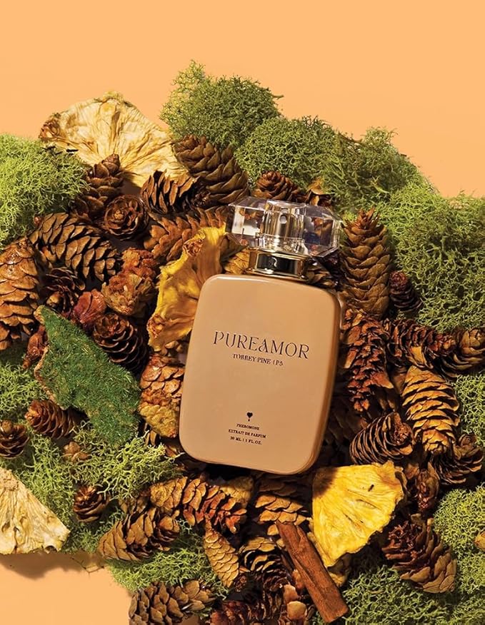 PUREAMOR Pheromone Perfume for Women, Torrey Pine Extrait de Parfum - Long Lasting Fresh Woody Scent, 30% High Concentration, Full Size Fragrance Spray, 1.0 oz / 30 ml
