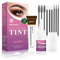 Eyelash & Eyebrow Color Kit, Professional Instant Lash & Brow Color Kit with Natural Results, Easy to Use, Eye Brow & Eye Lash Coloring Set DIY Hair Coloring for Salon Home Use 7ml (Coffee)