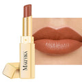 MAKI YIKA Moisture Light Brown Lipstick for Women Hydrate Tinted Lip Balm for Mother's Day Dry Cracked Lips Sheer Lipstick Lip Tinted Glossy Finish,MA050 Milk Brown