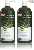 Avalon Organics Therapy Biotin B-Complex Thickening Shampoo,32 oz,(Pack of 2)