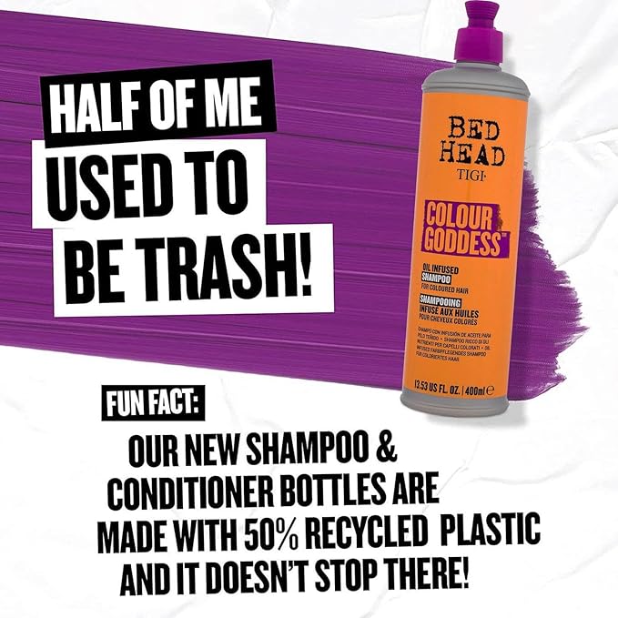 TIGI Bed Head Colour Goddess Shampoo, 13.5 Fluid Ounce