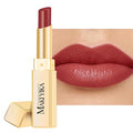 MAKI YIKA Moisture Mauve Red Lipstick for Women Hydrate Tinted Lip Balm for Mother's Day Dry Cracked Lips Sheer Lipstick Lip Tinted Glossy Finish,MA059 Mauve Pop