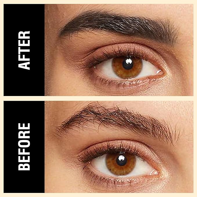 FOCALLURE Eyebrow Pencil,Dual-Sided Brow Brush,Long Lasting & Smudge Proof Definer Eye Brow Pen Makeup,Retractable,Ultra Fine Tip,Fills in Sparse Areas and Gaps,Soft Black