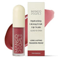 Mango People Hydrating Glossy Fruit Lip Stain, Long Lasting Tint & Oil Stain, Lightweight Lip Makeup with High-Shine Finish for Soft, Smooth and Nourished Lips - Pink Bangle