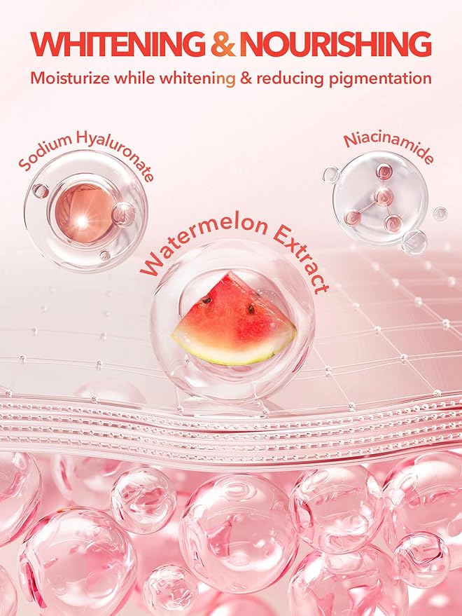 SHEGLAM Melon Melt Niacinamide Serum Primer Smooth Skin Deep Moisturizing for Perfect Makeup