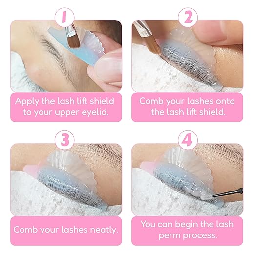 Libeauty Lash Lift Balm Glue Strong Sticky Lash Lift Adhesive Latest Gentle Formula Eyelash & Eyebrow Perm Glue Balm Brow Lamination Gel 10G/0.35OZ