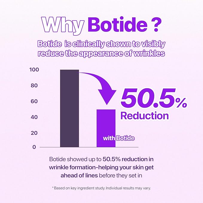 Botide Plumping Serum + Built-in Ceramic Gua Sha – 2-in-1 Daily Sculpting & De-Puffing Routine 20 Types of Peptides + 8-Type Hyaluronic Acid Firming K-Beauty Serum (2.02 fl.oz)