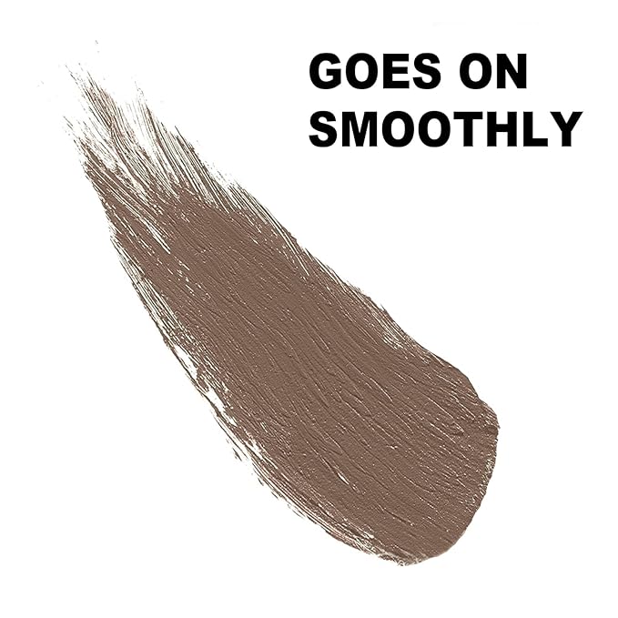 Boobeen Eyebrow Pomade Cream, Waterproof Brow Pomade Gel High Pigmented Long-lasting for Natural Eyebrow Makeup, Suitable for Everyone (Taupe)