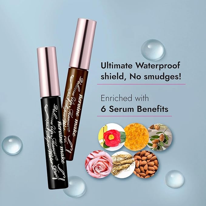 KISSME Heroine Make Volume UP Mascara Super WP, Super Long-Lasting! Volume & Curl Mascara