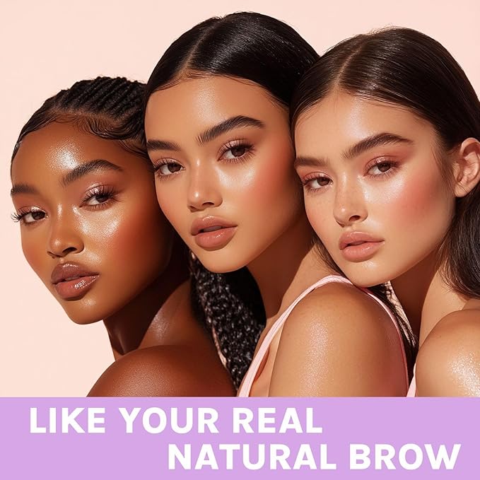 Eyebrow Pencils for Women, 30° Curved Magic 2 in 1 Eyebrow Pen Pro, Waterproof Eye Brow Pen with 2 Tips, Microblading Brow Pencils for Precise Hair Like Strokes, Last All Day Makeup (Light Brown)