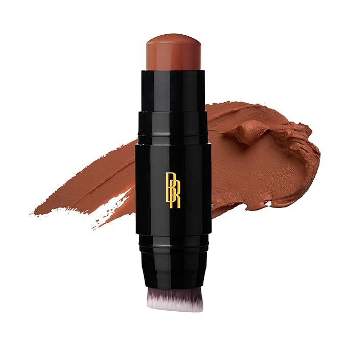 Black Radiance Color Perfect Foundation Stick with Soft Brush Applicator Duo – Buildable, Blendable Versatile Pigment-Rich Formula - Espresso