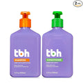 TBH Kids & Teen Shampoo and Conditioner Set – Sulfate & Paraben Free, Lightweight & Hydrating Hair Care for All Hair Types – 2-Pack, 12 oz Each