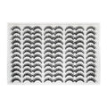 Azenlo False Eyelashes 48 Pairs Faux Mink Lashes 14mm Wispy Lashes 3D Fluffy Cat Eye Lashes Pack Bulk Wholesale Strip Lashes(style 48-042)