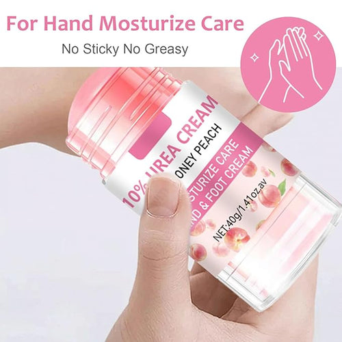 10% Foot Urea Cream for Feet Hand Care - 2Pcs Heel Stick for Cracked Feet Dry Rough Heels, Hands, Elbow and Knees - Moisturizing Urea Foot Stick Balm Intensive Moisturizer for Dead Skin , 1.41oz