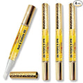 Bliss Kiss | Crisp Fragrance 4 Nail Oil Cuticle Pens w/Vitamin E & Jojoba⏤Nail Strengthener Nail Growth Treatment for Brittle Peeling Breaking Thin Nails