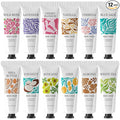 12 Pack Hand Cream Set for Dry Hands,Mothers Day Gifts Bulk for Mom,Teacher Appreciation Gifts,Nurses Week Gifts,Hand Lotion Travel Size Hand Cream Bulk Gifts for Women,Bridesmaid Gifts Party Favors
