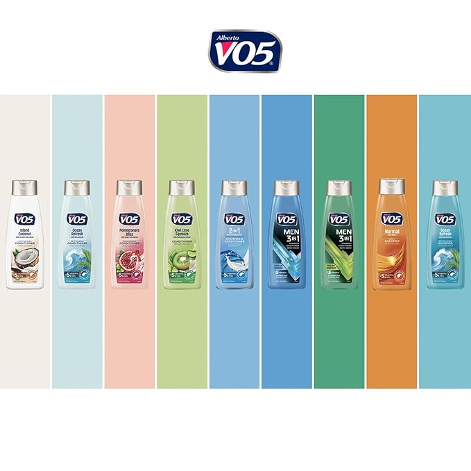 VO5 Moisturizing Shampoo - 12.5 Fl Oz - Island Coconut Leaves Hair Looking Vibrant and Beautiful