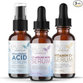 Eva Naturals Azelaic Acid Skincare Serum for Face – Facial Care with Niacinamide & Hyaluronic Acid Formula for Redness Soothing, Acne Breakouts, Uneven Skin Texture, Fragrance Free (1 Fl Oz)