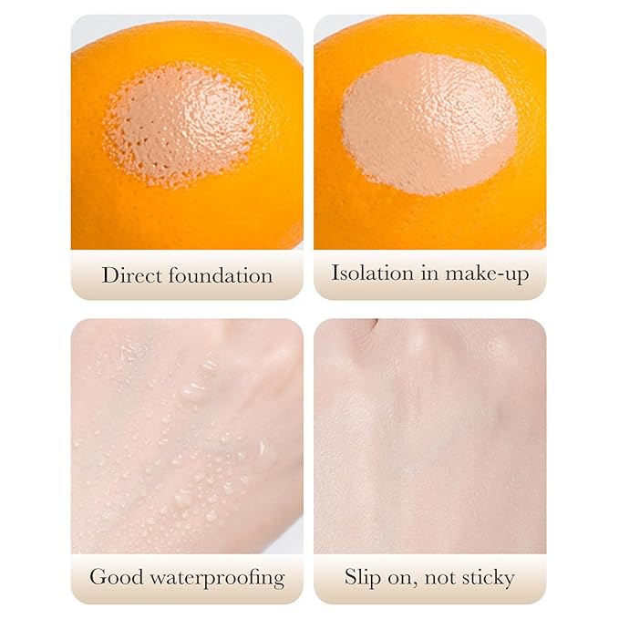 3 In 1 Primer for Face Before Makeup, Sunscreen Isolation Cream Face Tinted Moisturizer, SPF 50,One Step Color Corrector, Makeup Primer Oil Control & Concealer Skin Tone Correcting,Mothers Day Gifts
