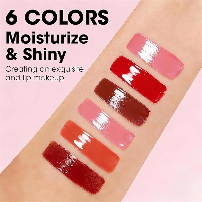 AZEN 120 Pack Lip Gloss Bulk Set, Shimmery Lip Gloss for Women and Girls With Rich Varied Colors, Mothers Day Gifts for Women