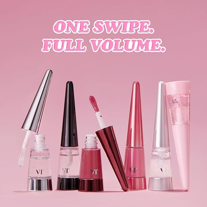 VTCOSMETICS Reedle Shot Lip Plumper, 0.15 oz (4.3 g), Moisturizing, Transparent, Lip Gloss, Fragrance-free, Korean Cosmetics (Expert)
