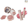 Flower Knows Little Angel Cream Blush and Matte Lipstick Set,Buildable & Blendable Velvety Makeup,Soft Long-Lasting Cute Make Up(Blush 04 Rose Ashes + Lipstick C05 Choir)