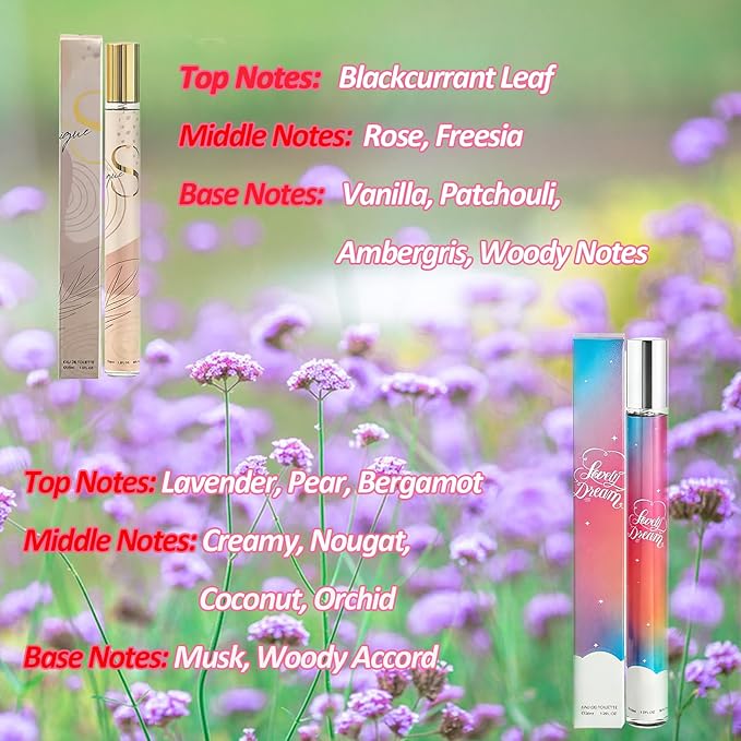 CLOTHES OF SKIN 4 Pack Perfumes for Women (4x35ml),Mothers Day Gifts for Mom,Wife,Gifts for Women,Teen Girls,Travel Size Perfume,Natural Fragrances Eau de Toilette Long Lasting Perfume Body Spray