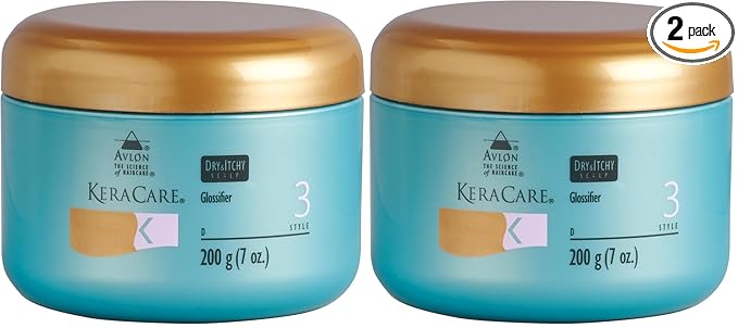 Avlon Keracare Dry and Itchy Glossifier, 7 Ounce (Pack of 2)