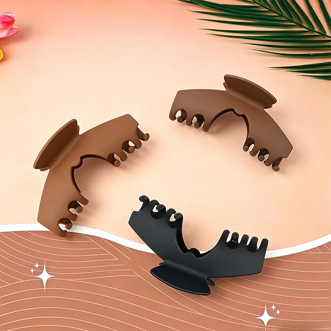 3Pcs Large Trucker Hat Claw Clips for Women Hats Hair Clip for Baseball Cap Claw Clips for Thick Hair Hat Hairstyles, Gifts Hair Accessories