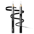 Black Radiance Twin Pack Eyeliner Pencil, Creamy Dual-Purpose Formula for Eyes & Brows, Intense Black Pigments, Long-Lasting Definition - Truly Black