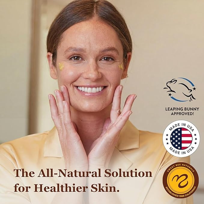 Sweet Bee Naturals All-in-One Skin Balm Sachets - 4ml Each, Certified Organic, Deep Moisture & Hydration for On-the-Go Skincare, Ideal for Busy Lifestyles, Travel-Friendly - 15 Pack