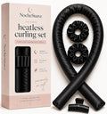 NocheSuave Heatless Curls Overnight Hair Curler, Satin Curling Rod Headband, Heatless Curlers to Sleep In, Soft No Heat Hair Curlers for Long & Medium Hair