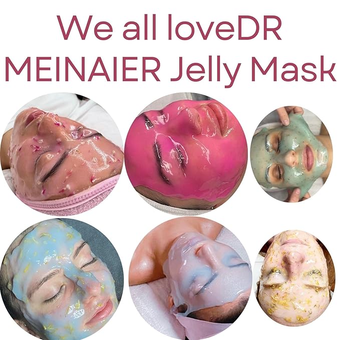 Vajacial Hydro Jelly Mask Powder for Face, Collagen Face Mask for Women, Jelly Facial Mask for Teens and Women (Aloe Vera)
