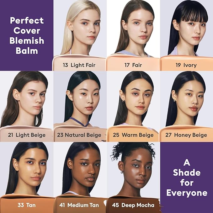 MISSHA M PERFECT COVER SERUM BB CREAM No.13 Light Fair- Fair with Cool Undertone, Skin Tint, Tinted Moisturizer, Skin Care Foundation Makeup, Korean Makeup,1.18 Fl oz