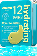 Under Eye Patches 12 Pairs of Themed Hydrogel Eye Gel Pads - For Puffy Eyes and Dark Circles, Under Eye Bags, Wrinkles - Hydrating Set with Seaweed Extracts